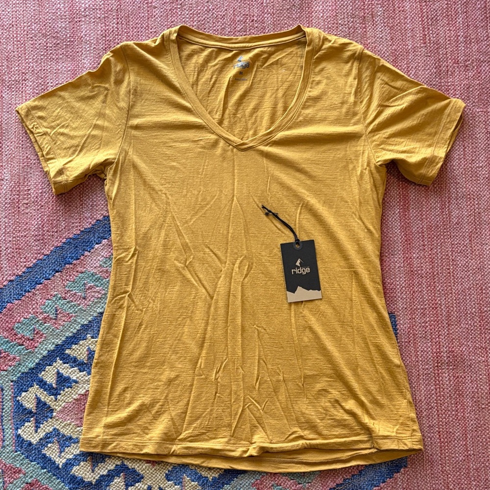 Ridge Merino Wander V-neck Tee